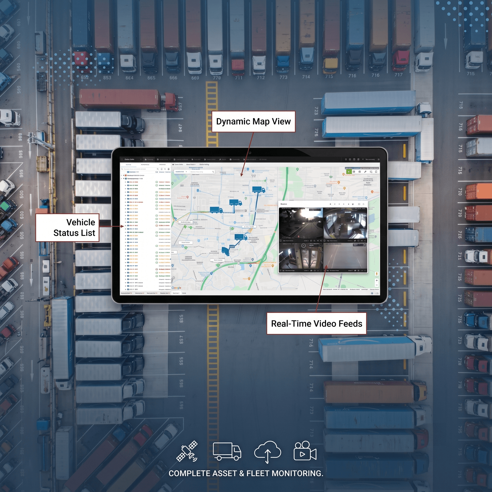 City bus fleet monitoring platform workflow