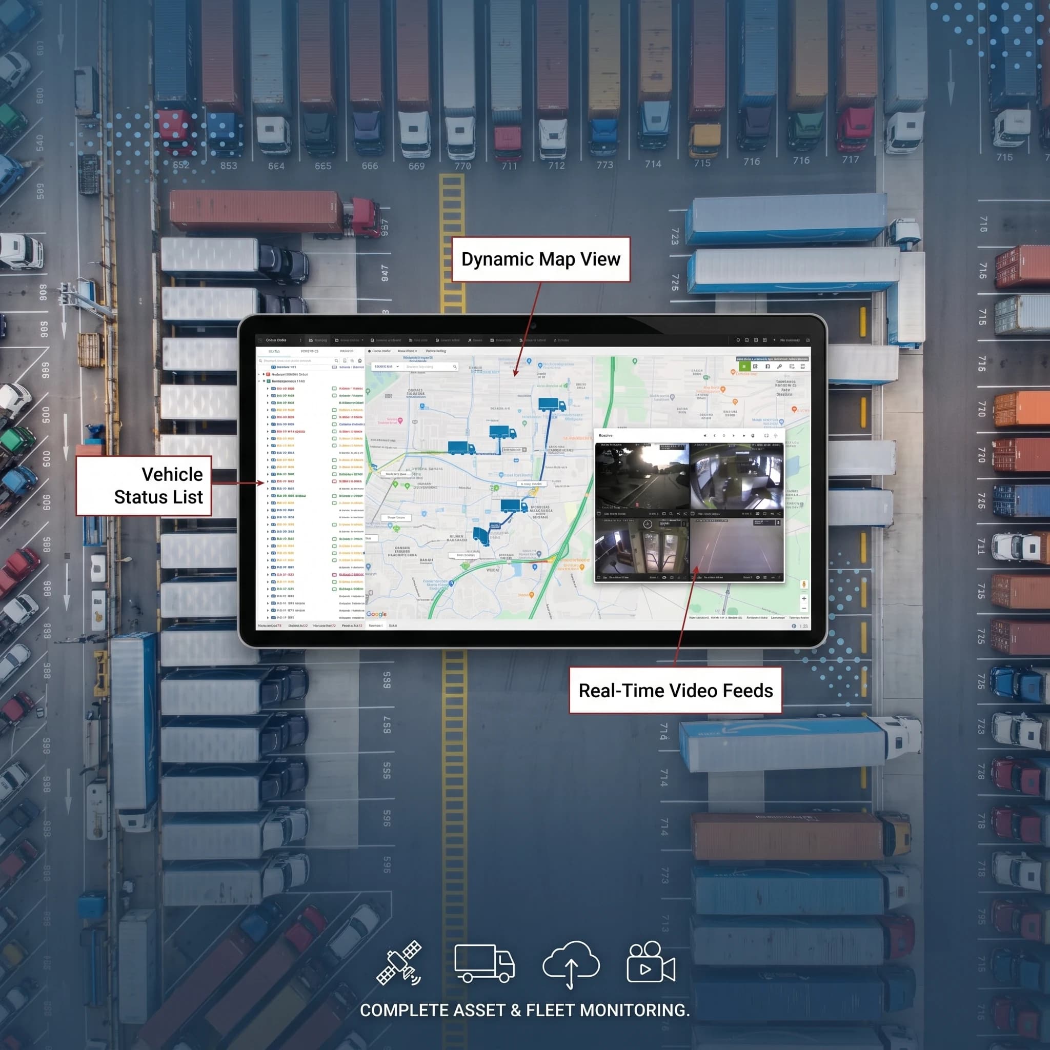 Coach fleet monitoring platform for remote operational visibility
