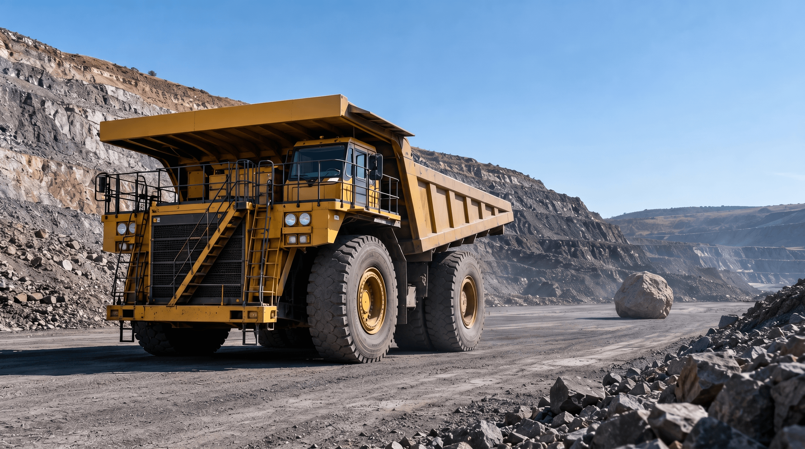 Mining vehicle thermal imaging safety application