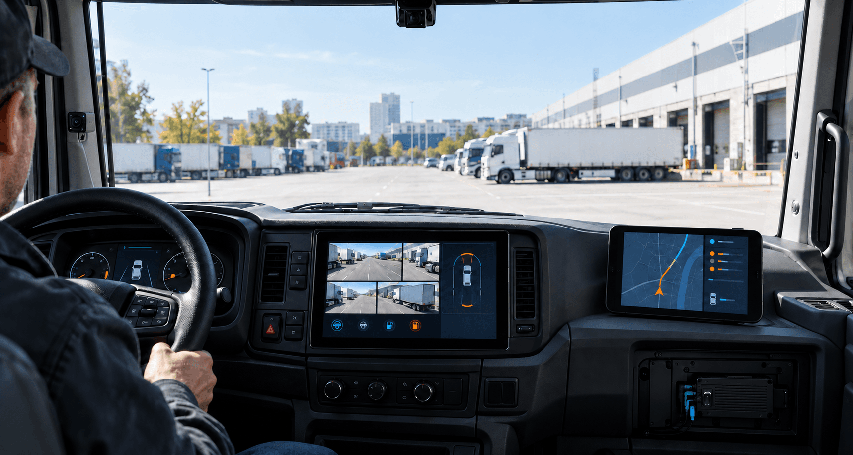 Mobile data terminal and connected services dashboard for vehicle projects