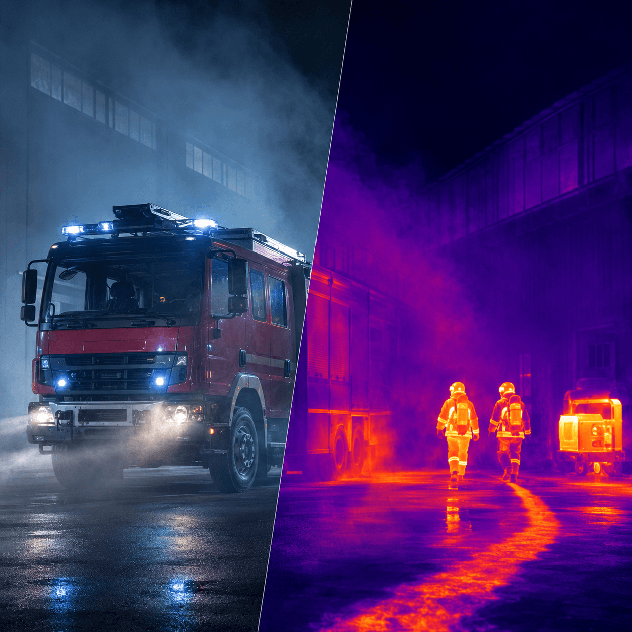 Special vehicle thermal imaging application